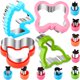 thumbnail image 1 of Juego de cortadores de s&aacute;ndwiches, cortadores de frutas, formas de recorte de pan para ni&ntilde;os, almuerzo, mariposa, dinosaurio, unicornio, cabeza de rat&oacute;n, c HiHITAOO NA, 1 of 7