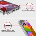 thumbnail image 4 of CoverON Phone Design For Goolge Pixel 9a Case, Clear Flexible Soft Rubber Slim TPU Cover, SunFlower, 4 of 8