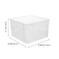 thumbnail image 2 of FENGGUIQU Caja Transparente Para Almacenamiento De Pan En Cocina Con Y De Plástico Para, 2 of 6