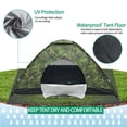 thumbnail image 3 of Sutekus 2 Person Camping Tent Lightweight Backpacking Dome Tent, 3 of 6