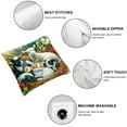 thumbnail image 4 of Throw Pillow Covers Farm Animals Donkey Chiken Goat Dog Duck Square Pillowcase for Home Decor Sofa Car Bedroom Pillow case, 4 of 6