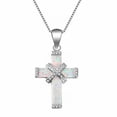 thumbnail image 2 of YYKihy Elegant White Necklace | Fashionable 925 Sterling Silver Pendant | Classic Jewelry | Perfect For Any Occasion, 2 of 9