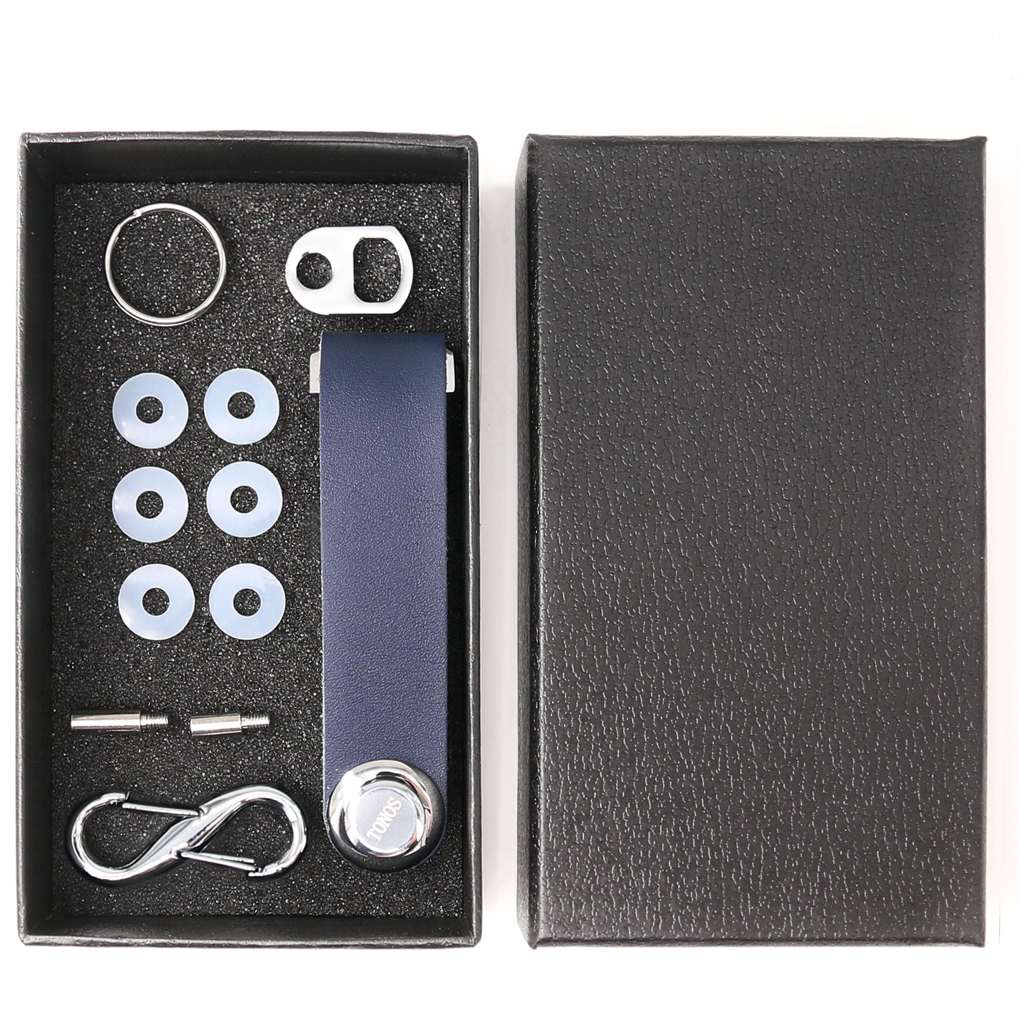 Pocket Organizer Safe HILZO Compact Key Organizer Key Chain Holder and Key Bar up to 8 Keys Compact 