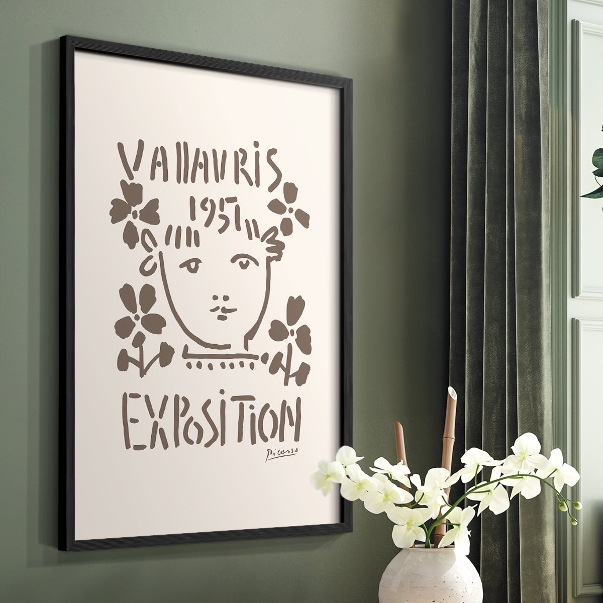 Matisse CCXVII in Solid Wood 11 x 14 Framed Print