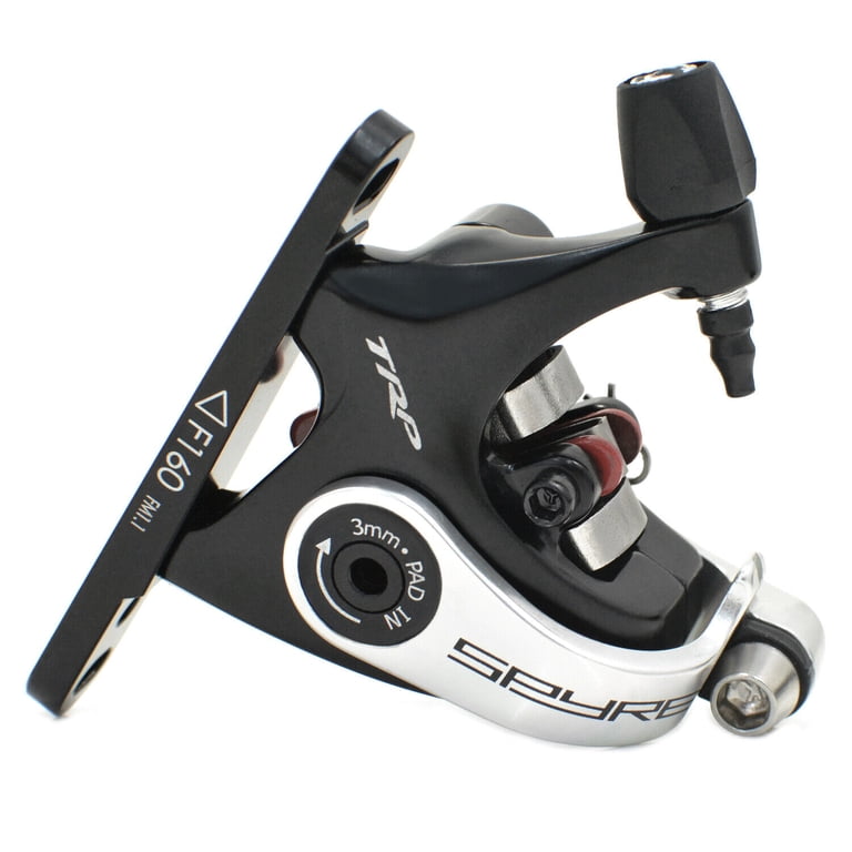 TRP Brakes Spyre Flat Mount Mechanical Disc Brake Set, 160mm
