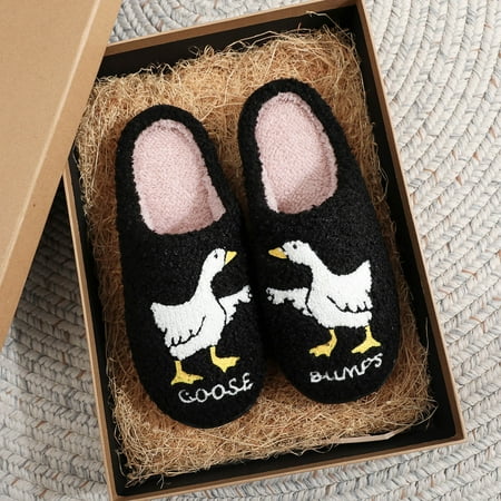 

Halloween Clearance Under $10 Halloween GOOSEBUMPS Goosebumps Embroidery Slippers Men And Women Slippers