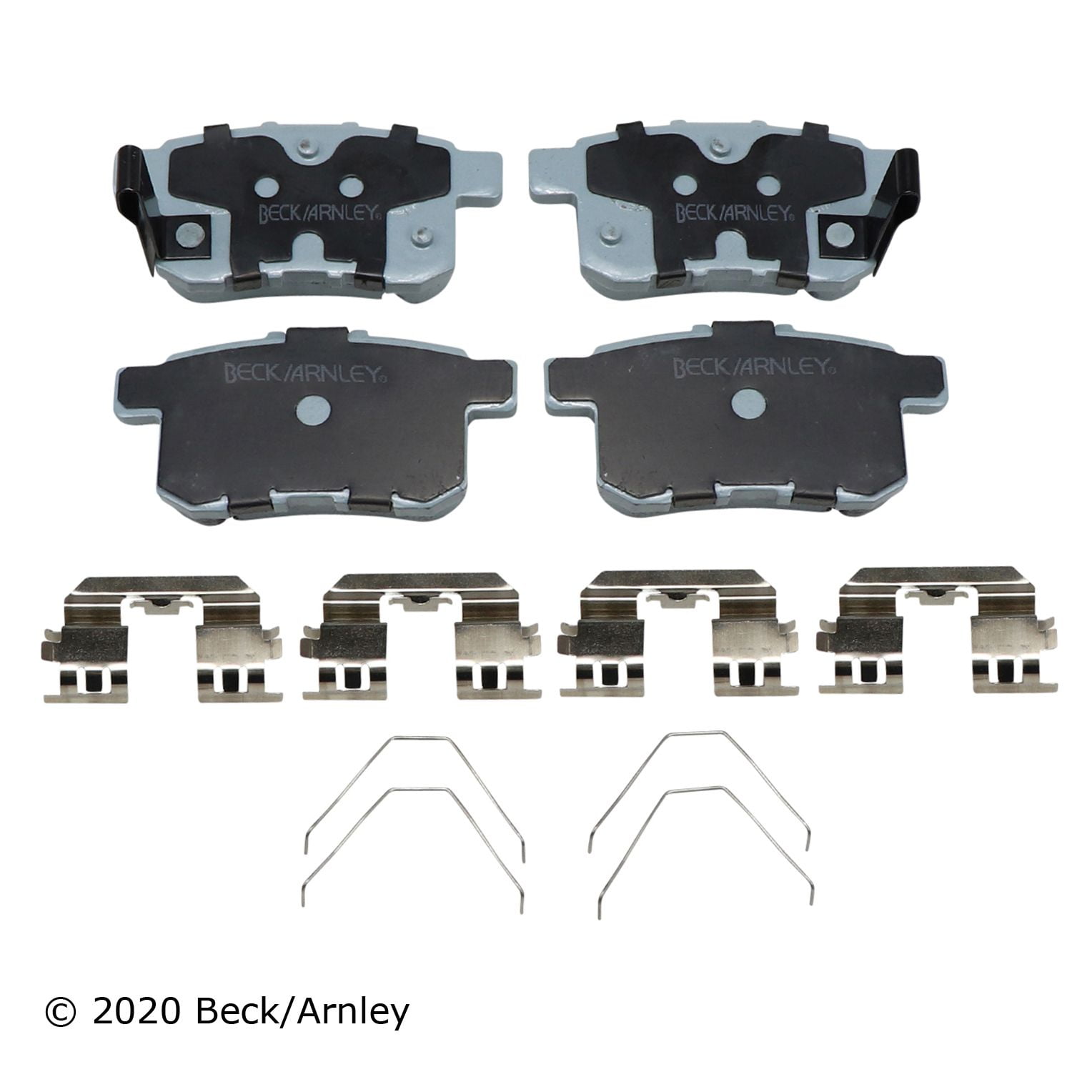BeckArnley 085-6926 Premium Asm Pads W / Hardware - Walmart