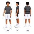 thumbnail image 2 of Boys' Active Shorts - 4 Pack Athletic Performance Gym Shorts (8-18), 2 of 7