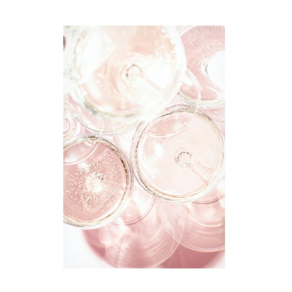 Trademark Fine Art Pictufy Studio Champagne Tower 4 Canvas Wall Art