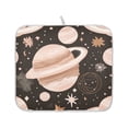 thumbnail image 2 of Planets and Stars Illustration Dish Drying Mat for Kitchen, Quick Drying Absorbent Soft Durable 16" x 18", 2 of 10