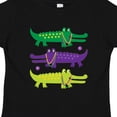 thumbnail image 4 of Inktastic Mardi Gras Holiday Alligators Boys or Girls Toddler T-Shirt, 4 of 5