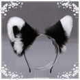 thumbnail image 5 of Racing Butterfly Cute Cat FoxEar Hair Hoops Night Hairband Headbands Hair Cat Ear Hair Band, 5 of 8