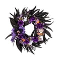 thumbnail image 2 of Adorno de Corona de Halloween Espeluznante para Centro de Mesa, Ideal para Fiestas Temáticas Del Hogar Y La Ventana., 2 of 9