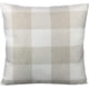 thumbnail image 2 of Fundas de almohada de cuadros escoceses de búfalo de 50 x 50 cm, fundas de cojín decorativas a cuadros beige y blancos para sofá, sillón, oficina y exterior, juego de 2 con encanto rústico, 2 of 4