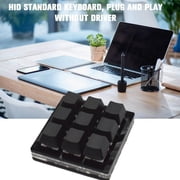 9 - key Macro Multifunctional Keypad Portable Mechanical Ideal for Gaming Providing Easy Operation