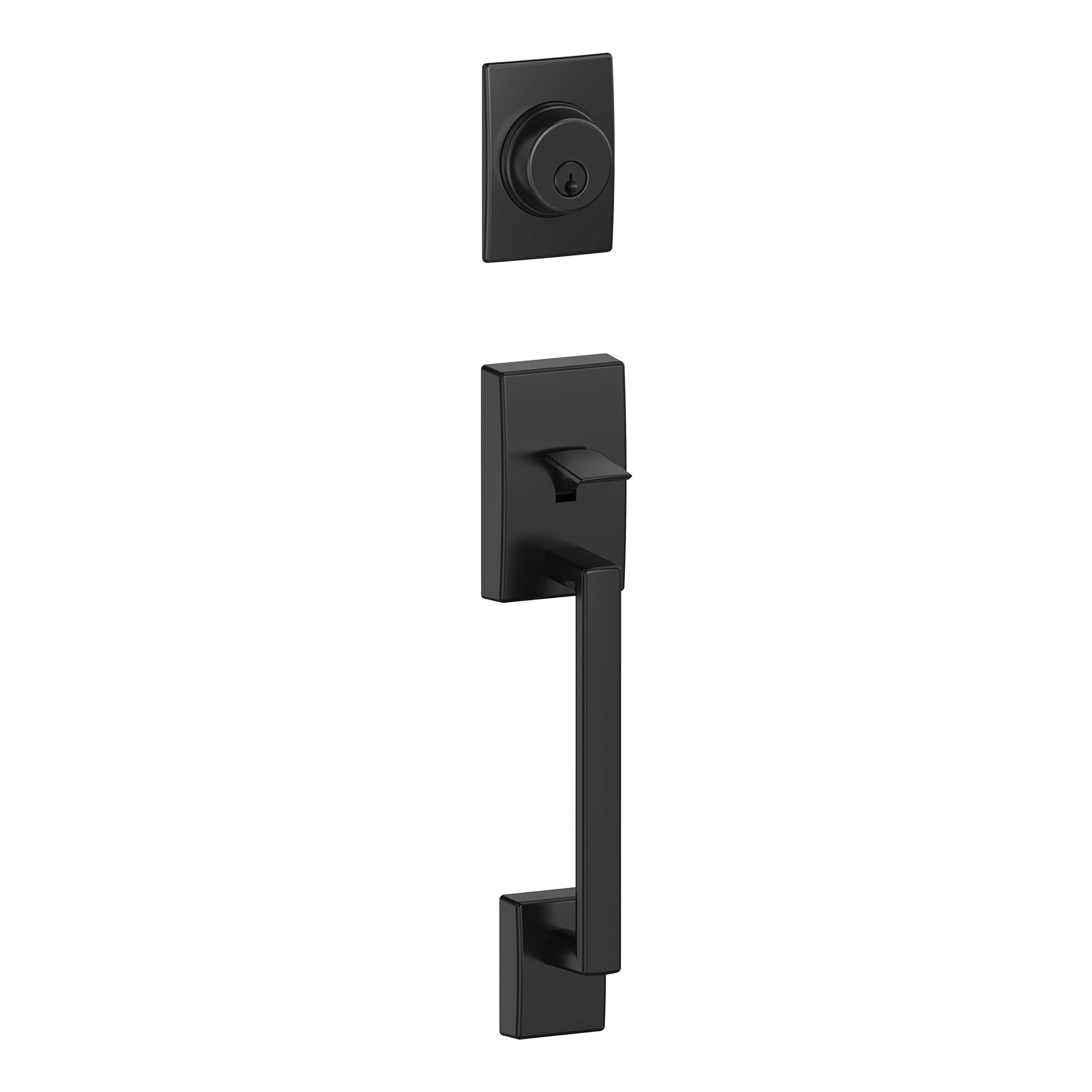 Schlage F58Cen Century Single Cylinder Exterior Entrance Handleset