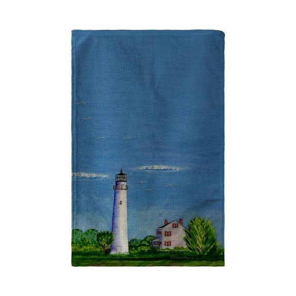 Betsy Drake BT993 Fenwich Island Lighthouse Beach Towel - 30 x 50 in.