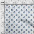 thumbnail image 2 of oneOone Cotton Cambric Medium Blue Fabric Block Sewing Craft Projects Fabric Prints By Yard 56 Inch Wide-4Z, 2 of 5