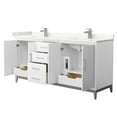 thumbnail image 5 of Wyndham Collection Wch818172d-Qtz-Unsmxx Amici 72" Free Standing Double Basin Vanity Set -, 5 of 7