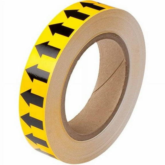 Brady Pipe Marking Tape,Yllw,1in W,90ft Roll L 91424
