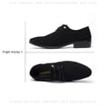 thumbnail image 4 of Zapatos casuales formales Zapatos de cuero de negocios Zapatos de hombre esmerilados casuales puntiagudos Wmkox8yii 123q2254, 4 of 7