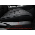 thumbnail image 2 of EKR Custom Fit Escape Car Seat Covers for Ford Escape Limited,XLT,XLS 2009 2010 2011 2012 - Breathable Leather Auto Seat Covers(Full Set,Black), 2 of 6