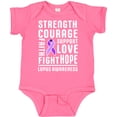 thumbnail image 3 of Inktastic Lupus Awareness Strength Support Courage Boys or Girls Baby Bodysuit, 3 of 5