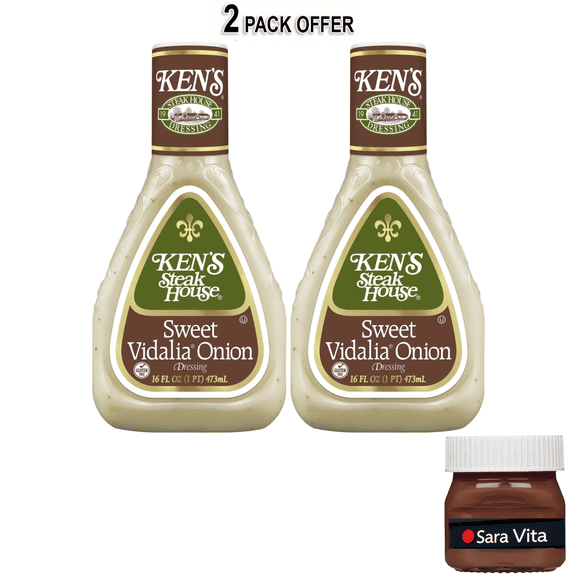 Ken's Steak House Sweet Vidalia Onion Dressing 16 fl oz Bottle