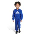 thumbnail image 3 of Boys 4-7 adidas Basic Fleece Zip-Up Hoodie & Jogger Pants Set Color: Royal Size: 5, 3 of 4