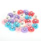 thumbnail image 2 of 25 unids/lote bonitos lazos para el pelo para perros y gatos, lazos de flores para acicalamiento con bandas de goma para mascotas, 2 of 12