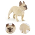 thumbnail image 4 of Figura de juguete con forma de animal en miniatura con forma de bulldog para decoración del hogar pa, 4 of 5