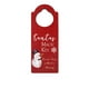 thumbnail image 2 of pstuiky Adorno navideño para manija de puerta, colgante para puerta, decoración navideña, colgante para puerta, Papá Noel, muñeco de nieve, colgador de puerta, 2 of 2