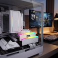 thumbnail image 3 of V-Color OTMXFAL1660830WWK 32GB DDR5 6000 Desktop Memory Kit OLED XFinity Plus RGB White, 3 of 4
