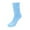 Light Blue, variant on ktowifly 3 Pairs Knitting Cotton Socks for Women Casaul Breathable Soft Comfy Solid Color Trendy Sock