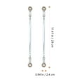 thumbnail image 3 of 2pcs Steering Stem Post Shaft Tie Rods Repair Kit for ATV Quad Accessories, 3 of 8