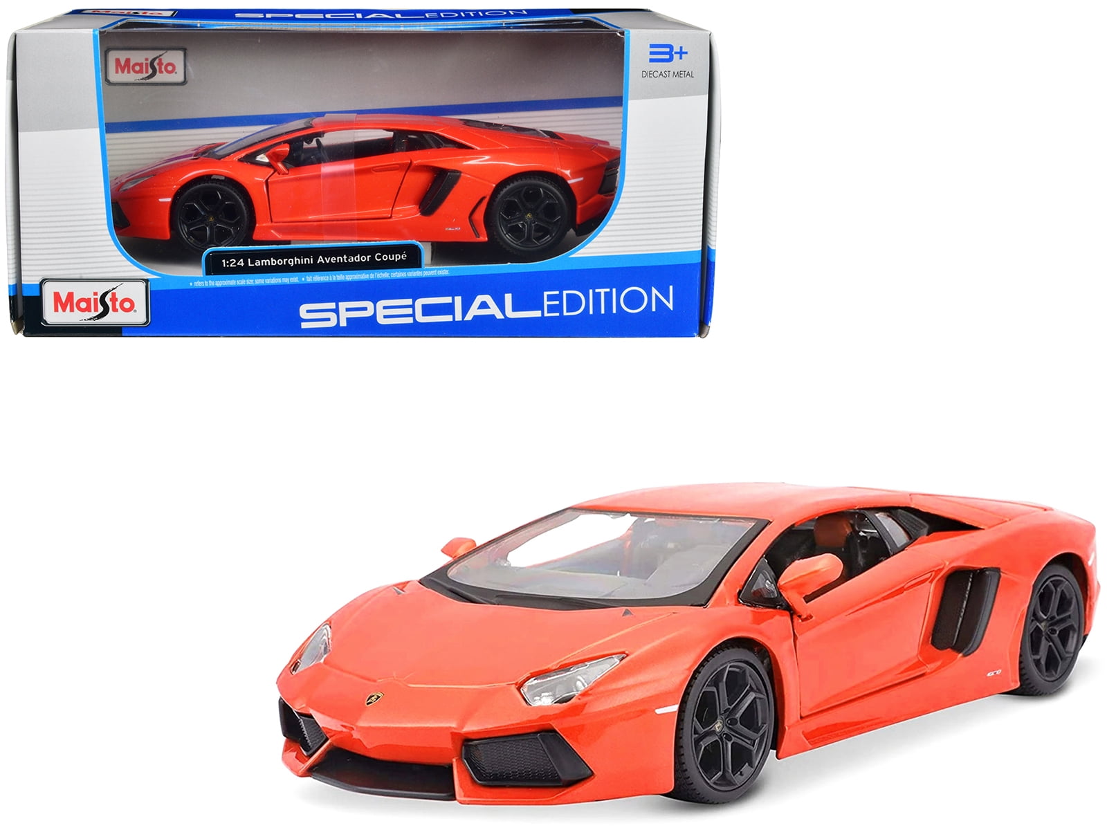 Maisto Lamborghini Aventador LP 700-4 Roadster, Matte Black