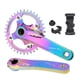 thumbnail image 1 of Juego de bielas MulticolourARacework Gxp de 170 mm con plato 32t 34t 36t 38t/soporte inferior para Sram, 1 of 5