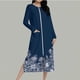 thumbnail image 4 of Batas de invierno para mujer, camisón cálido y camisón de invierno con cremallera y bolsillos, pijama holgado para mujer., 4 of 9