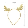 thumbnail image 2 of 4 Pcs Bandeau Festif en Forme de Bois de Cerf Accessoire Cheveux Adorable, 2 of 7