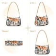 thumbnail image 7 of FORMRS Womens Shoulder Bag with Chain Strap Clutch Purse Cute Tote Handbag, Plaid Floral, 7 of 7