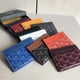 thumbnail image 3 of AAA + Top Goya goyard Dog Teeth Counter Fabric And Calfskin Ultra-Thin Style One Tarjetero 11 * 7.5, 3 of 4