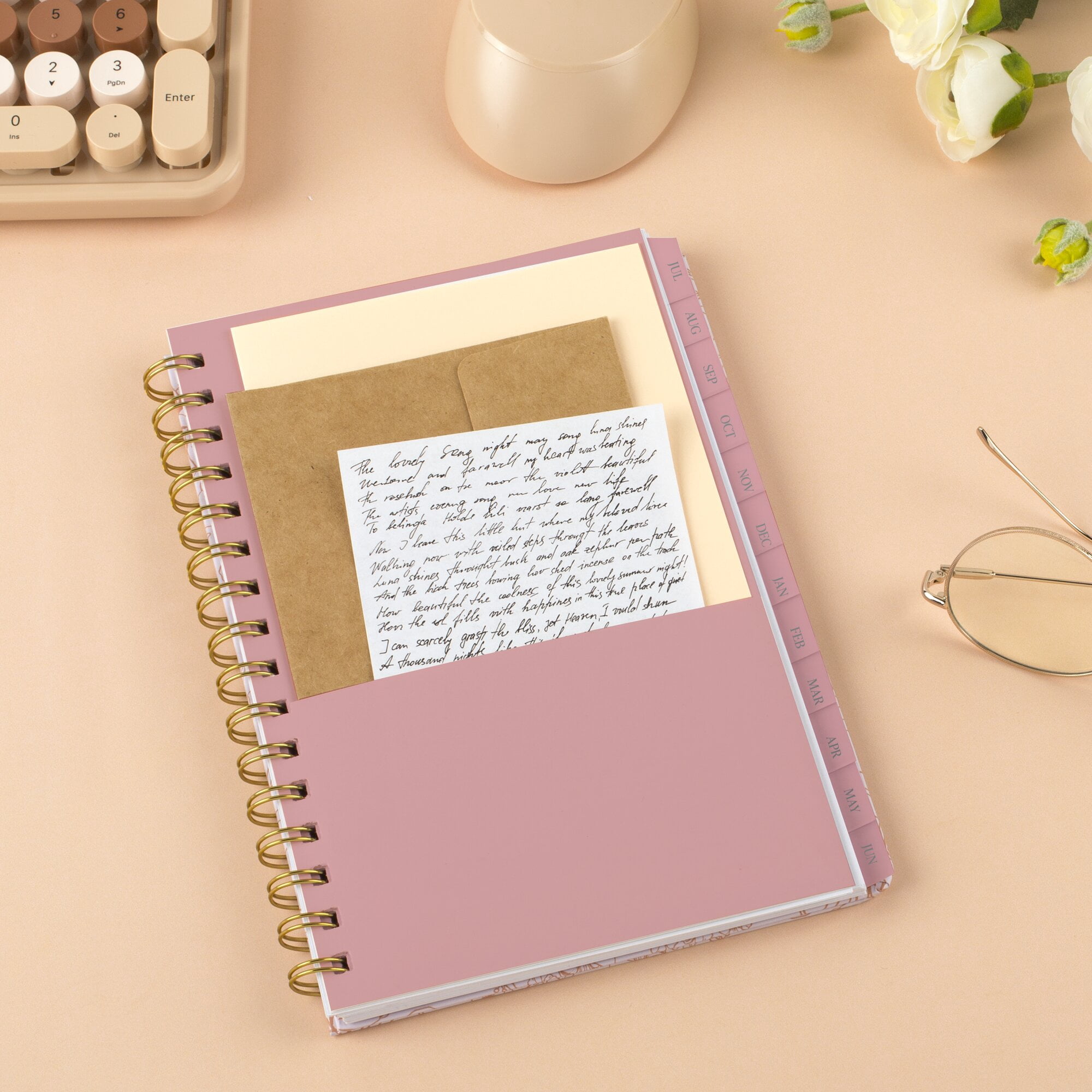 PenPillar for Mead Cambridge Academic 2026-2027 Weekly Monthly Planner Sketched