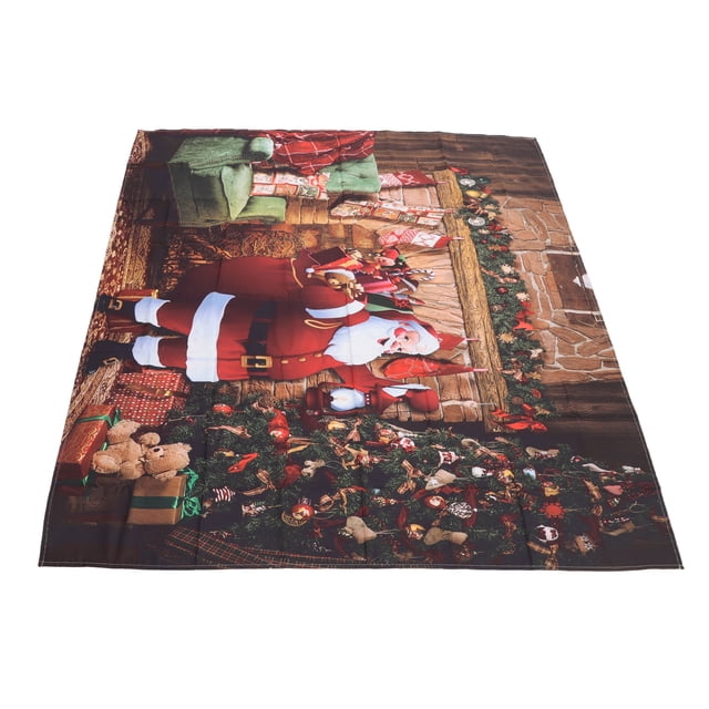 Tapiz colgante navideño, tapiz navideño, fondo decorativo exquisito y de moda, decoración navideña, diseño revolucionario