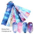 thumbnail image 4 of Pegatinas de arte de uñas calcomanías de uñas diy pegatinas de arte diseño 3d pegatina de cielo de uñas 10 hojas de pegatinas de arte de uñas DIY autoadhesivas diseño 3D ANGGREK  Otros, 4 of 6