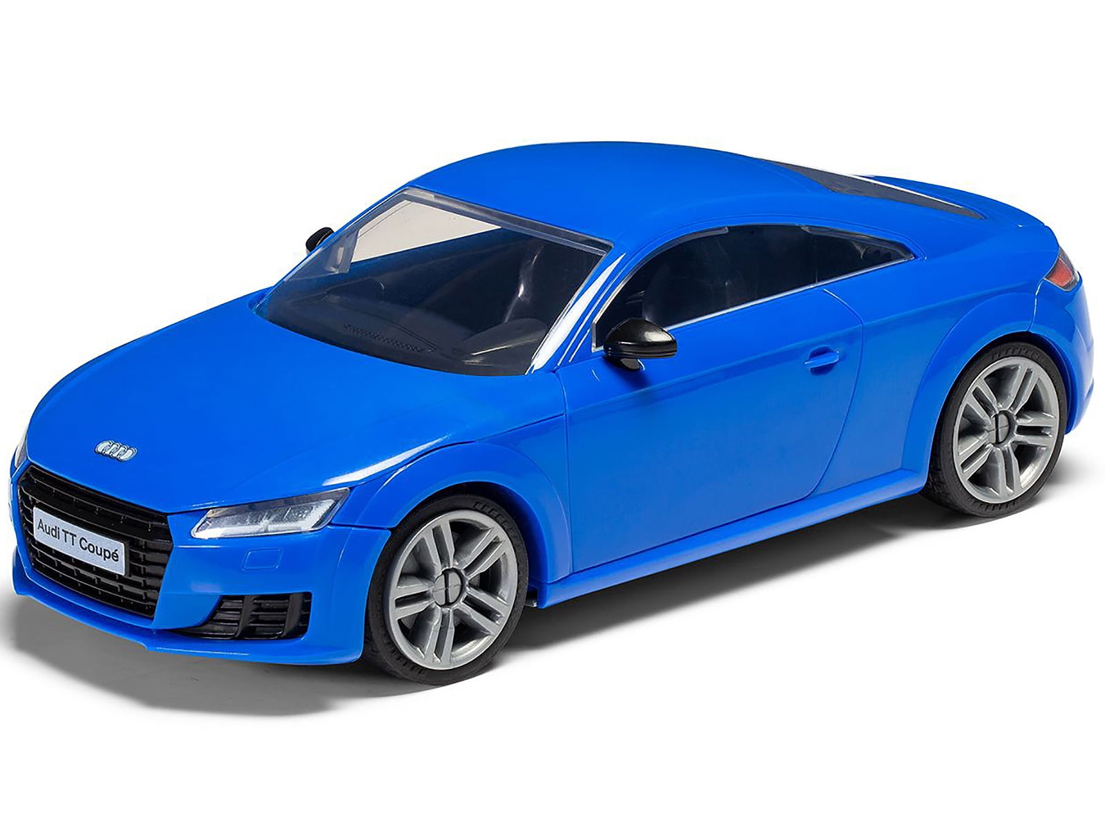Audi TT Coupe Blue Snap Together (Skill 1) Painted Plastic Model Car Kit by Airfix Quickbuild.