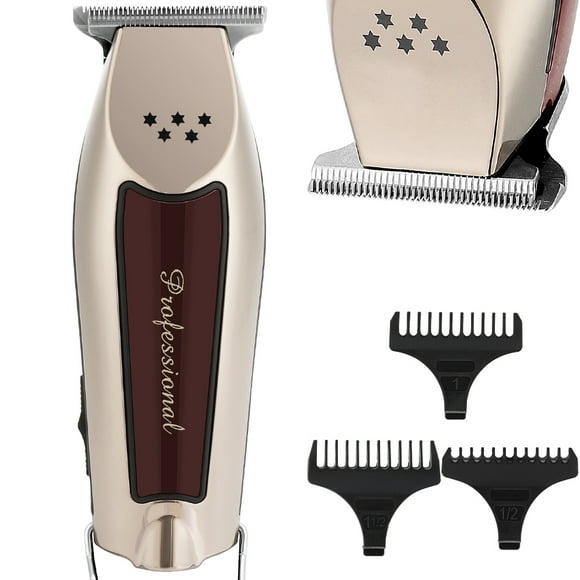 Hair Trimmer, Low Noise Hair Cutting Machine, Silver Anti-Rust High Hardness Stable Trimming Barber Shop Home For Carving Silver