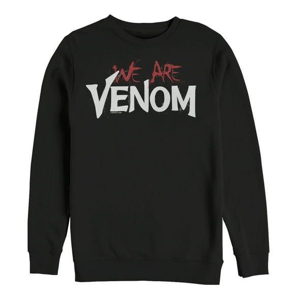 Men's Marvel We Are Venom Film Sweatshirt Black Large