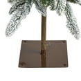 thumbnail image 4 of Nearly Natural 4.5ft. Flocked Washington Alpine Christmas Artificial Tree with 100 White Warm LED Lights and 285 Bendable Branches, 4 of 7