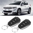 thumbnail image 3 of Universal Car Alarm System, 3 Buttons Keyless Remote Control Kit with Direction Light Flashing and Auto Lock, for Most Cars, 3 of 7