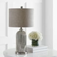 thumbnail image 3 of SAFAVIEH Ashson Rustic 26 in. H Table Lamp, Silver/Ivory, 3 of 10